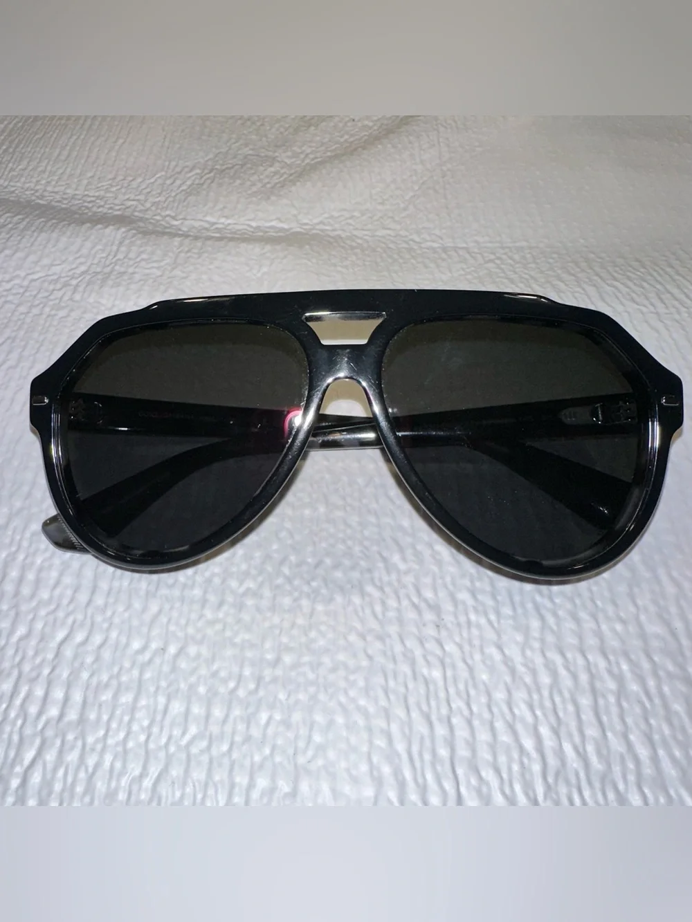 Dolce&Gabbana Black Aviator Luxury Sunglasses Model DG4474